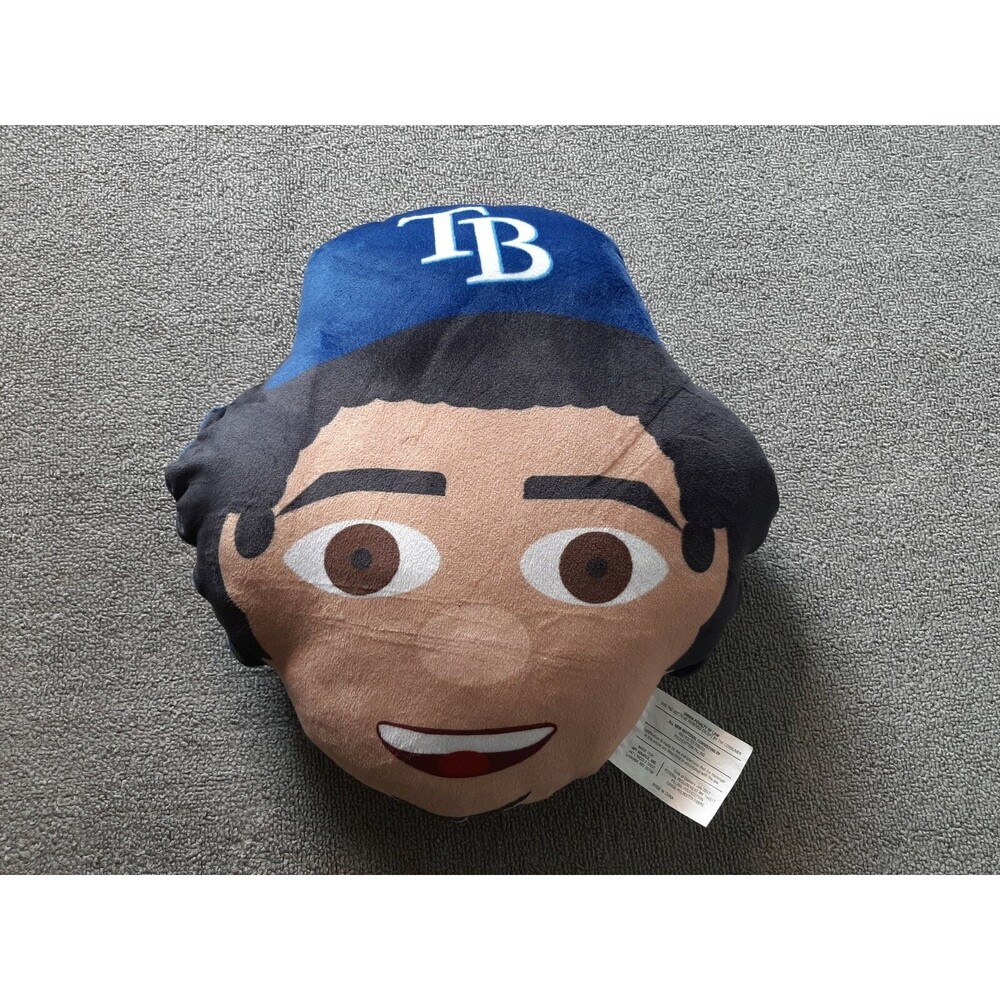 Tampa Bay Rays Chris Archer #22 MLB Baseball 14" Plush Stuffed Pillow Head 2017